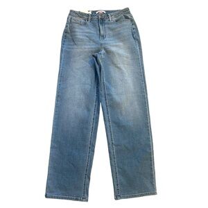 NWT Arula Jeans High Rise High Waist Straight Light Wash Blue Classic 10 Urban